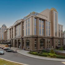 Вид здания Бизнес-центр «Новинский Пассаж»